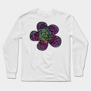 Rainbow flower Long Sleeve T-Shirt